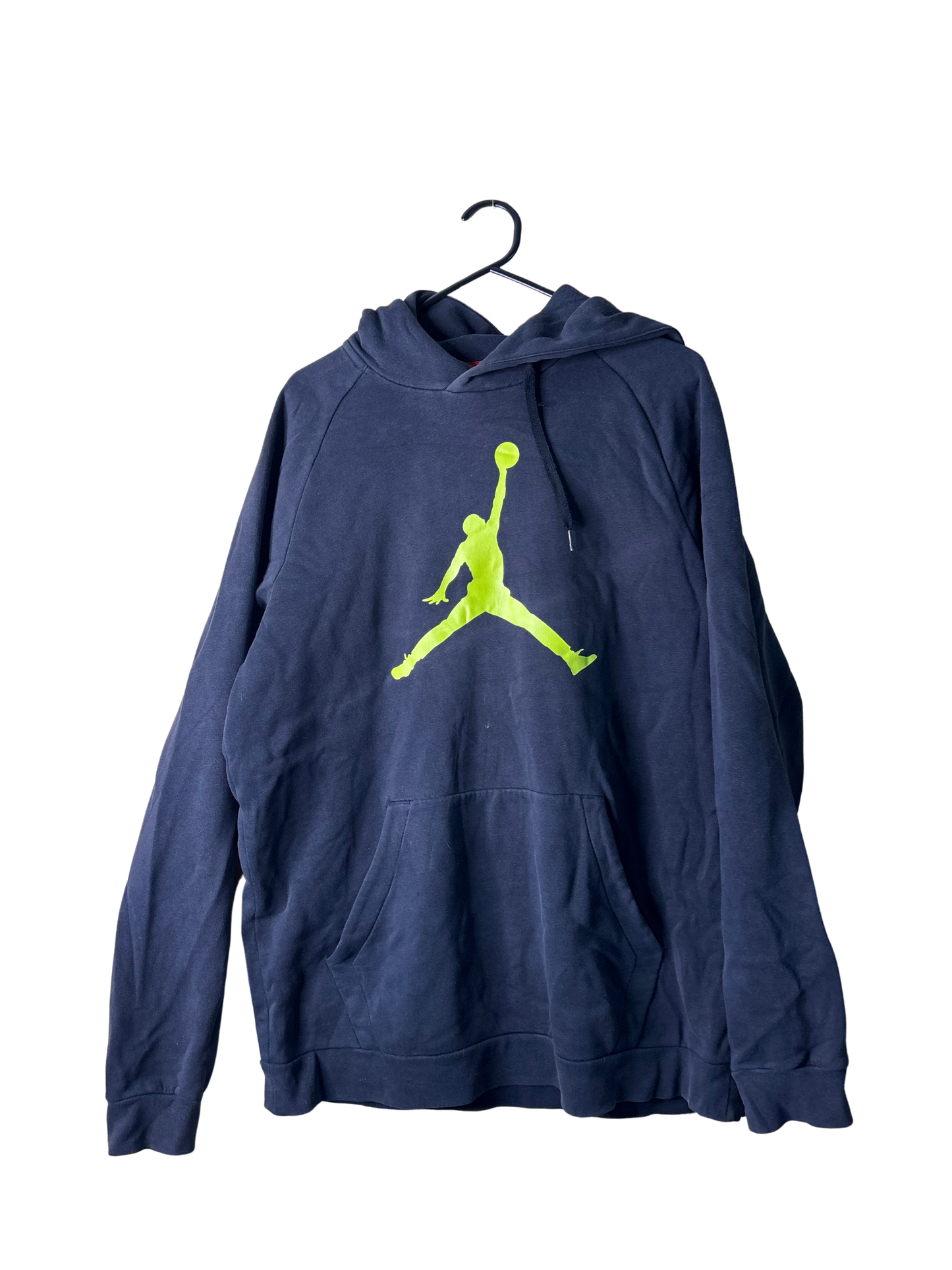 Black Hoodie with Green Logo