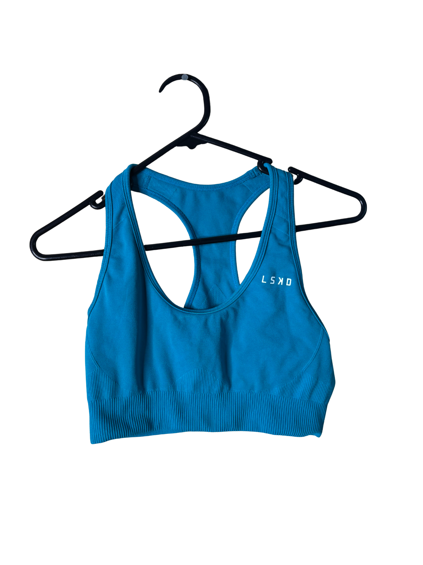 Aqua Green/Blue Sports Bra Top