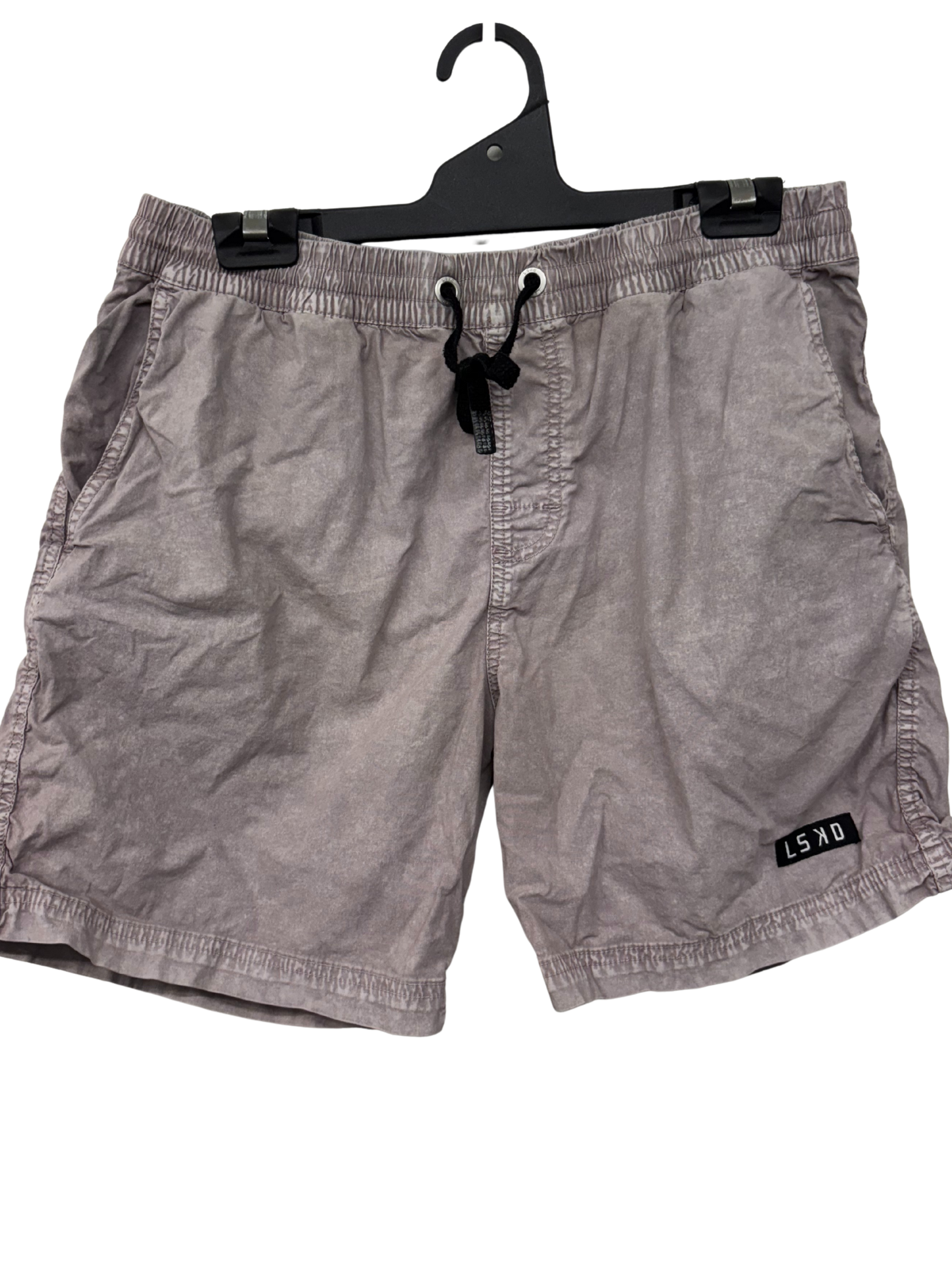 Grey/Purple Low Rise Shorts
