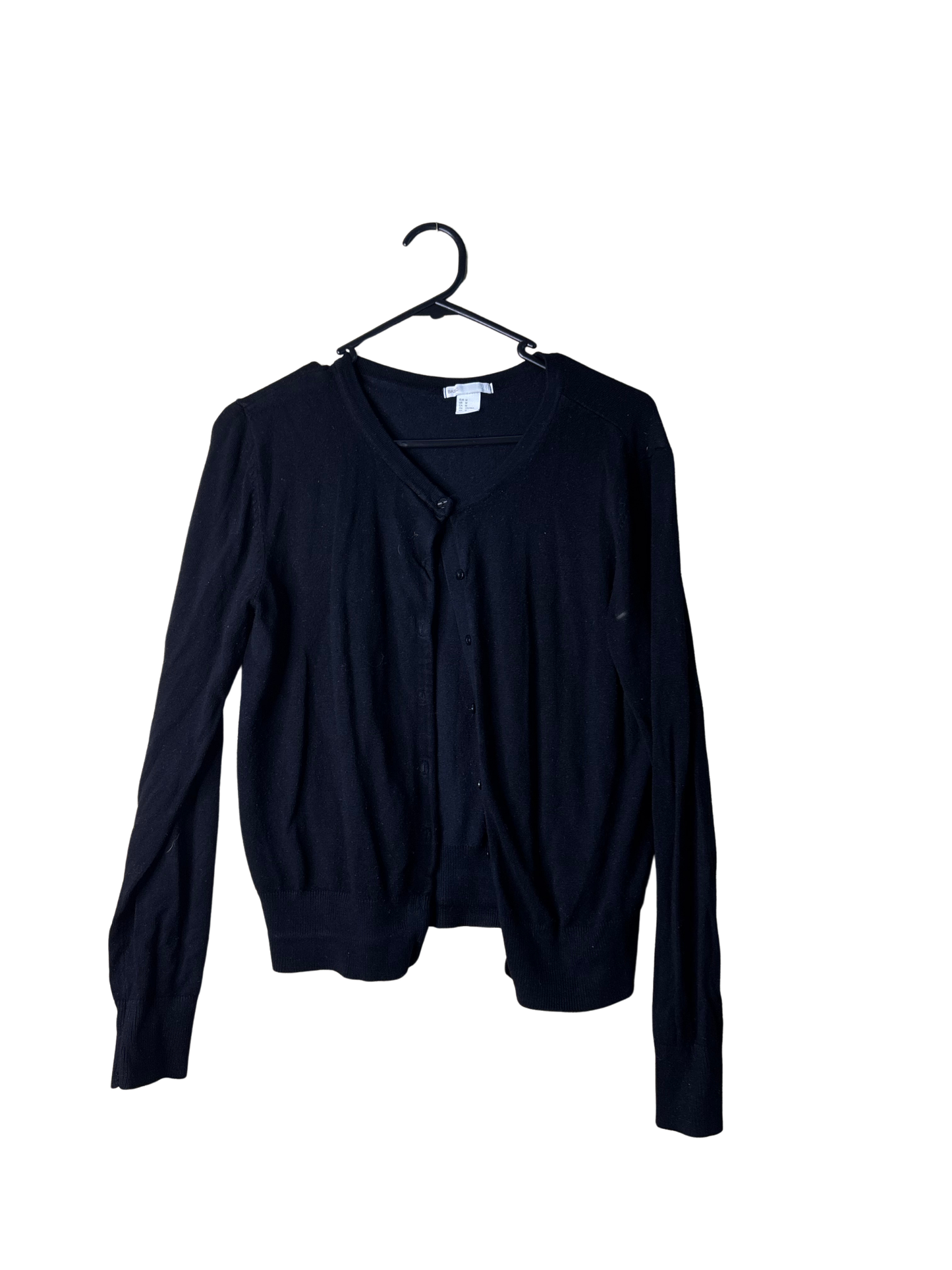 Black Long Sleeve Cardigan