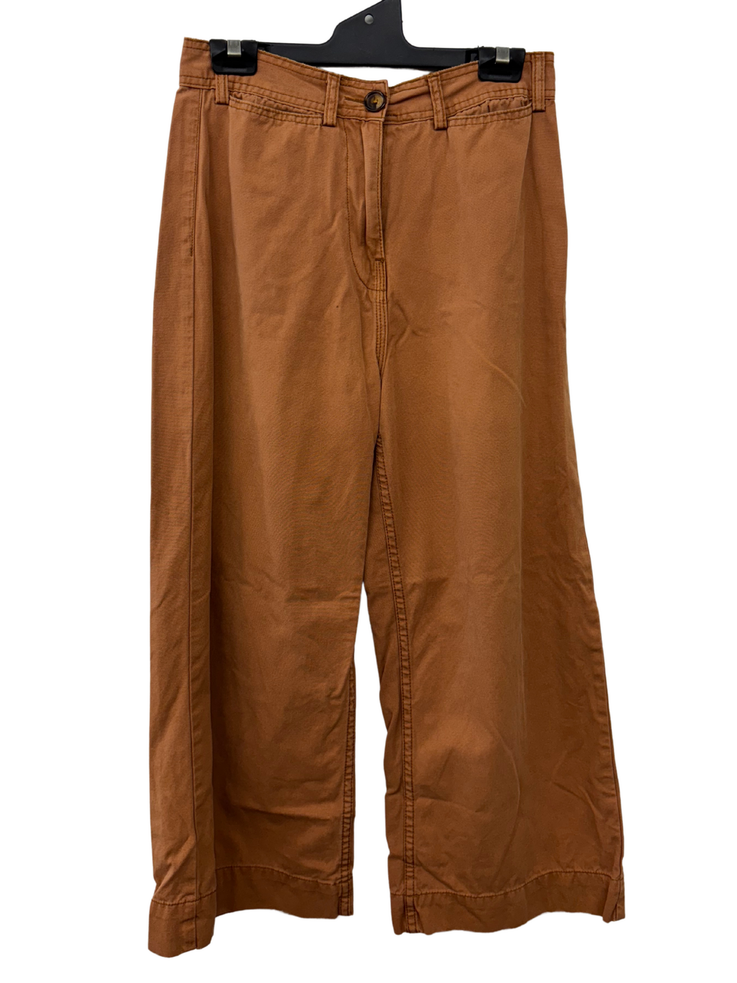Orange Highwaisted Wide Leg Pants