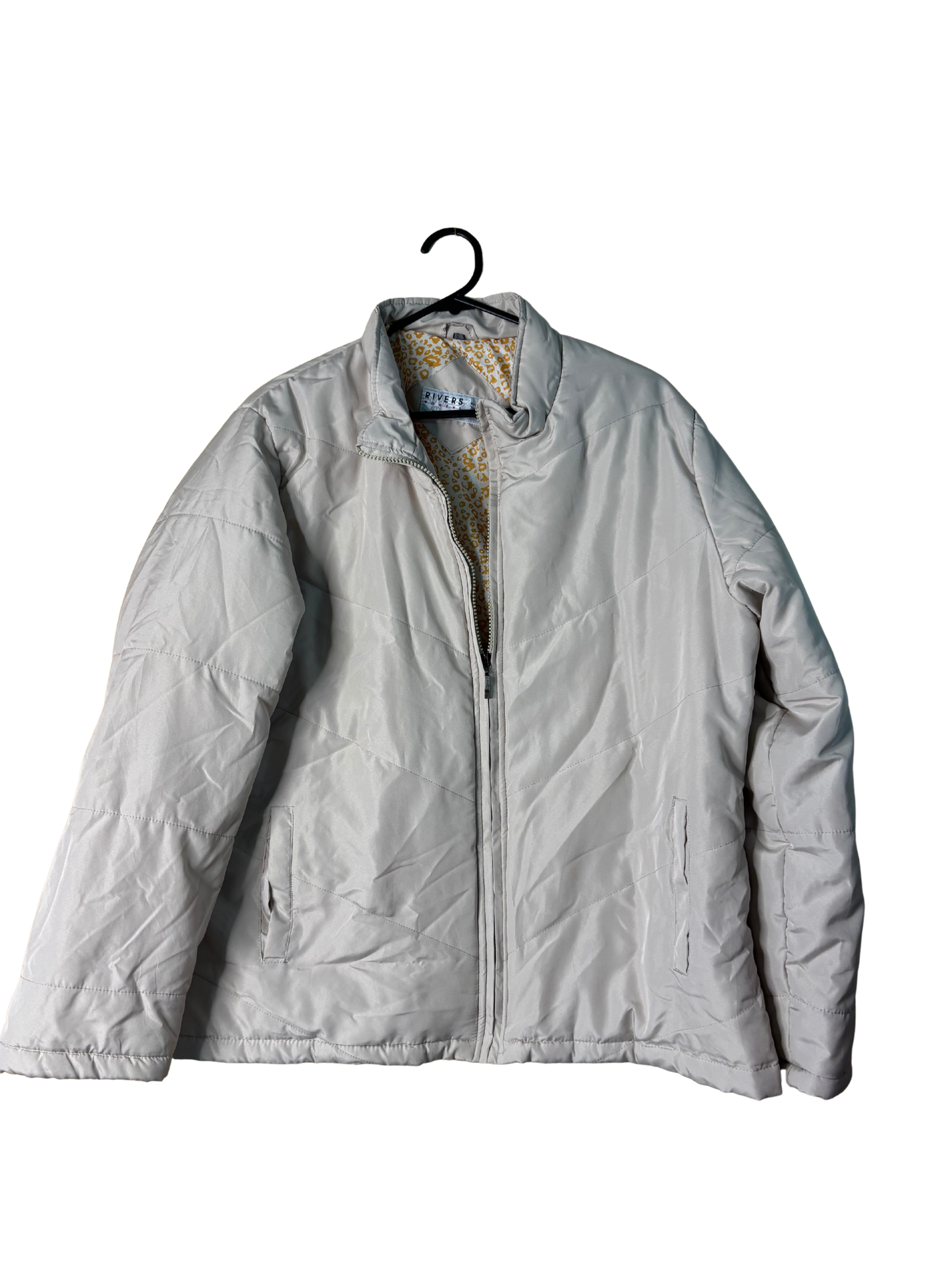 Cream Puffer Jacket