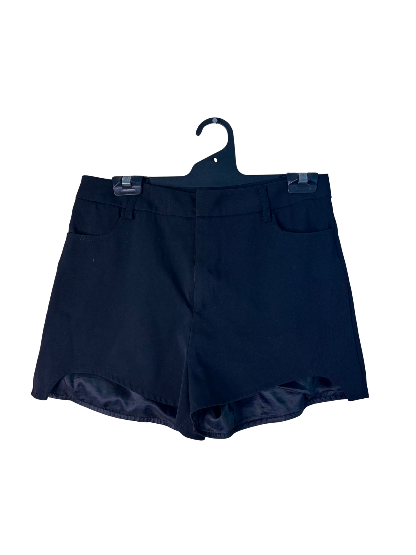 Black Short Business-Style Shorts