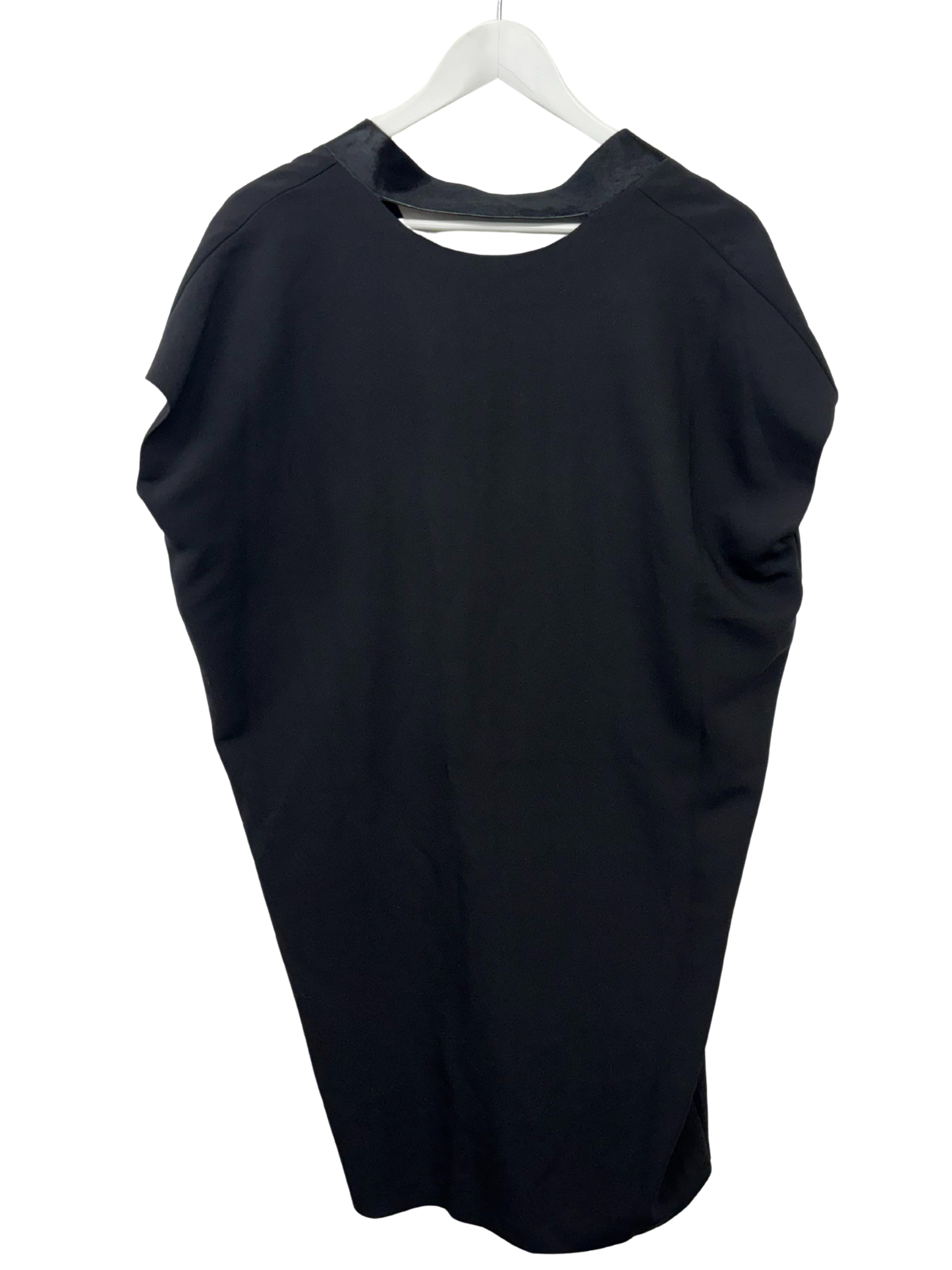 Black Short Sleeve Short Dress