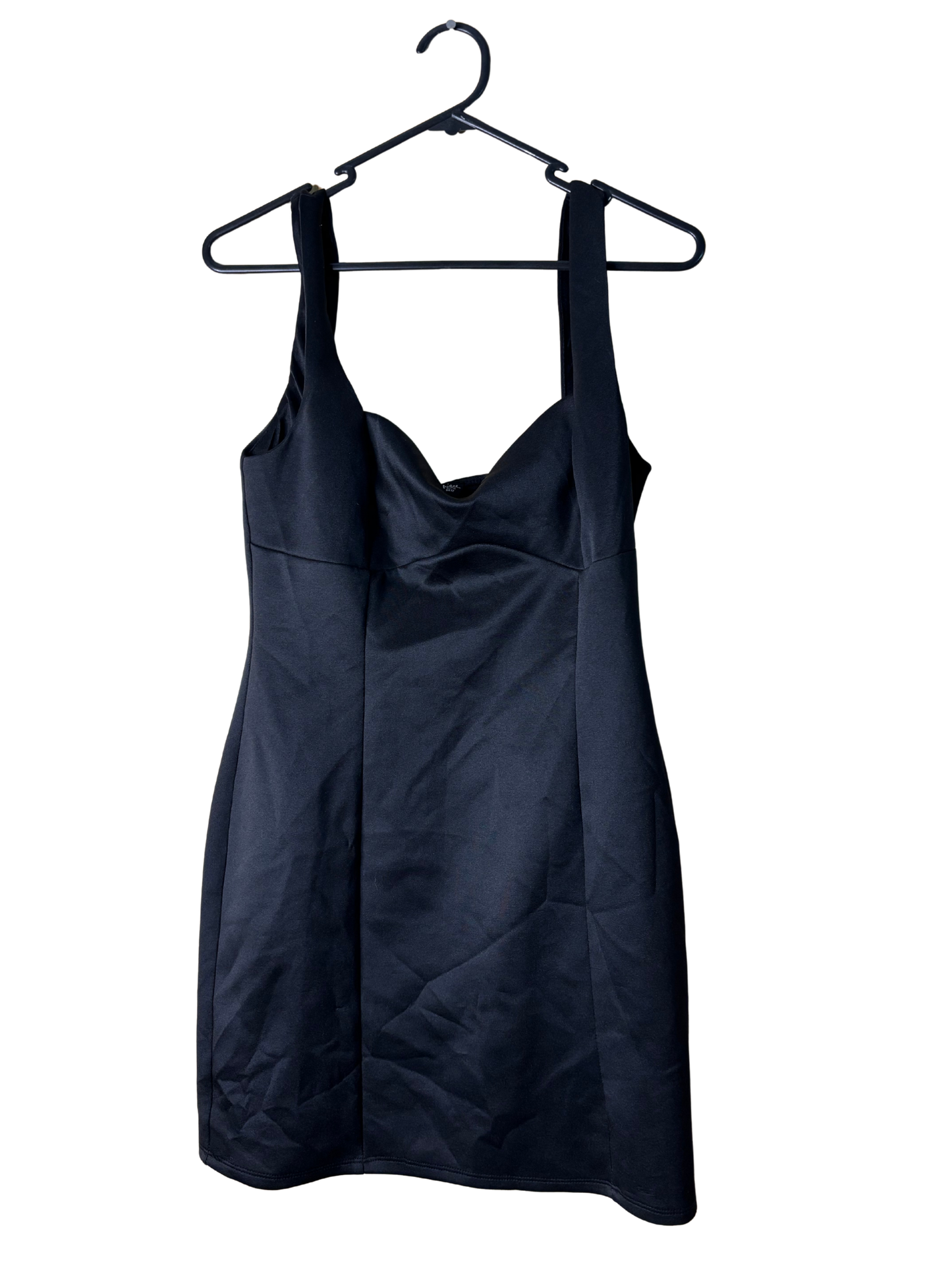 Black Strappy Short Dress