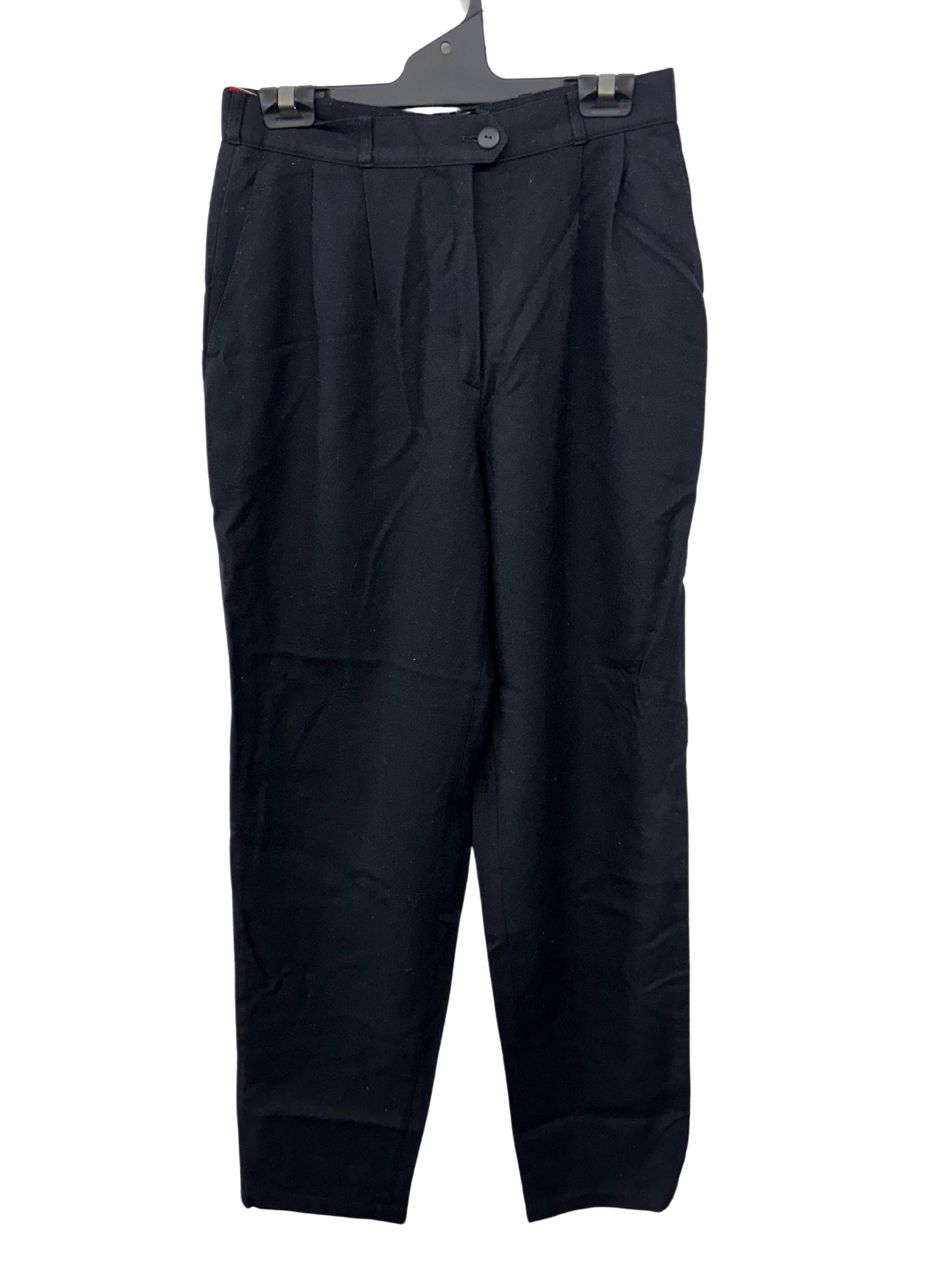Vintage Black Tailored Business Pants