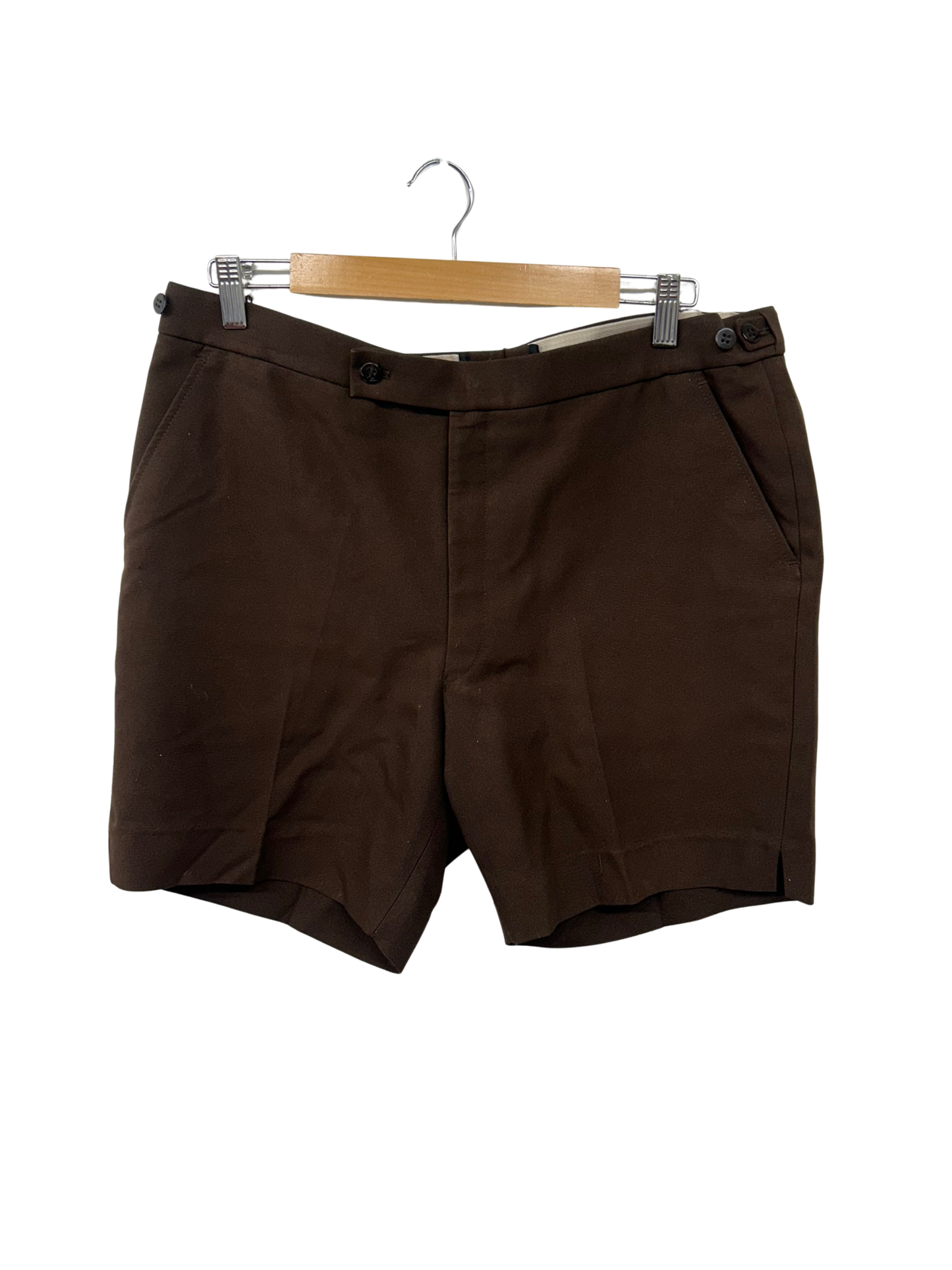 Vintage Brown Mens Shorts