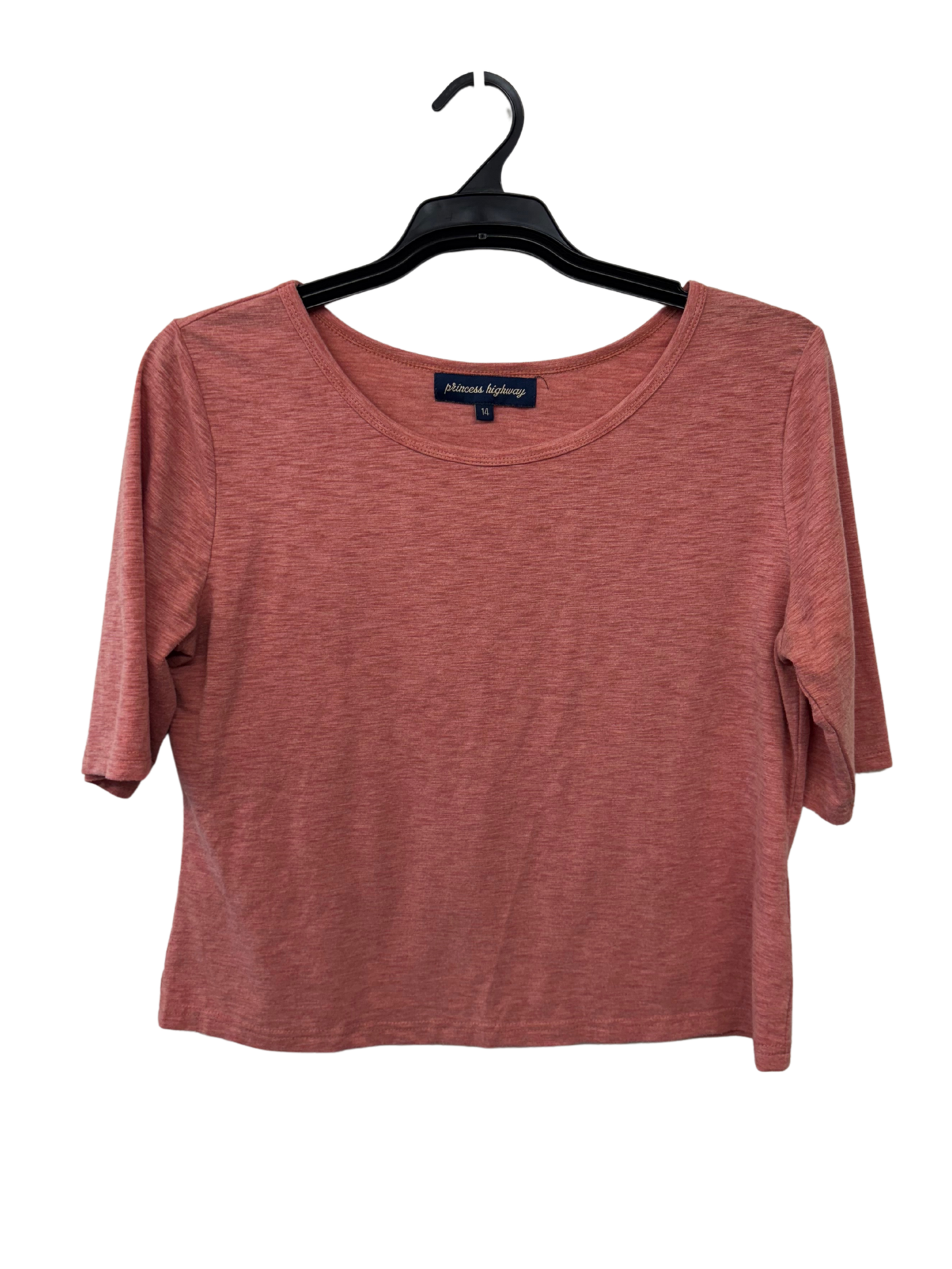 Pink Marle Half Sleeve Shirt