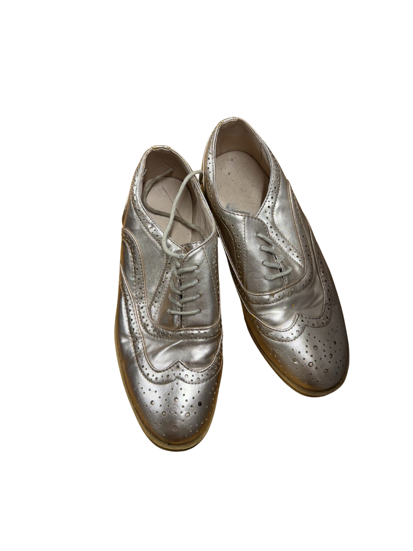 Rose Gold Brogue Shoes