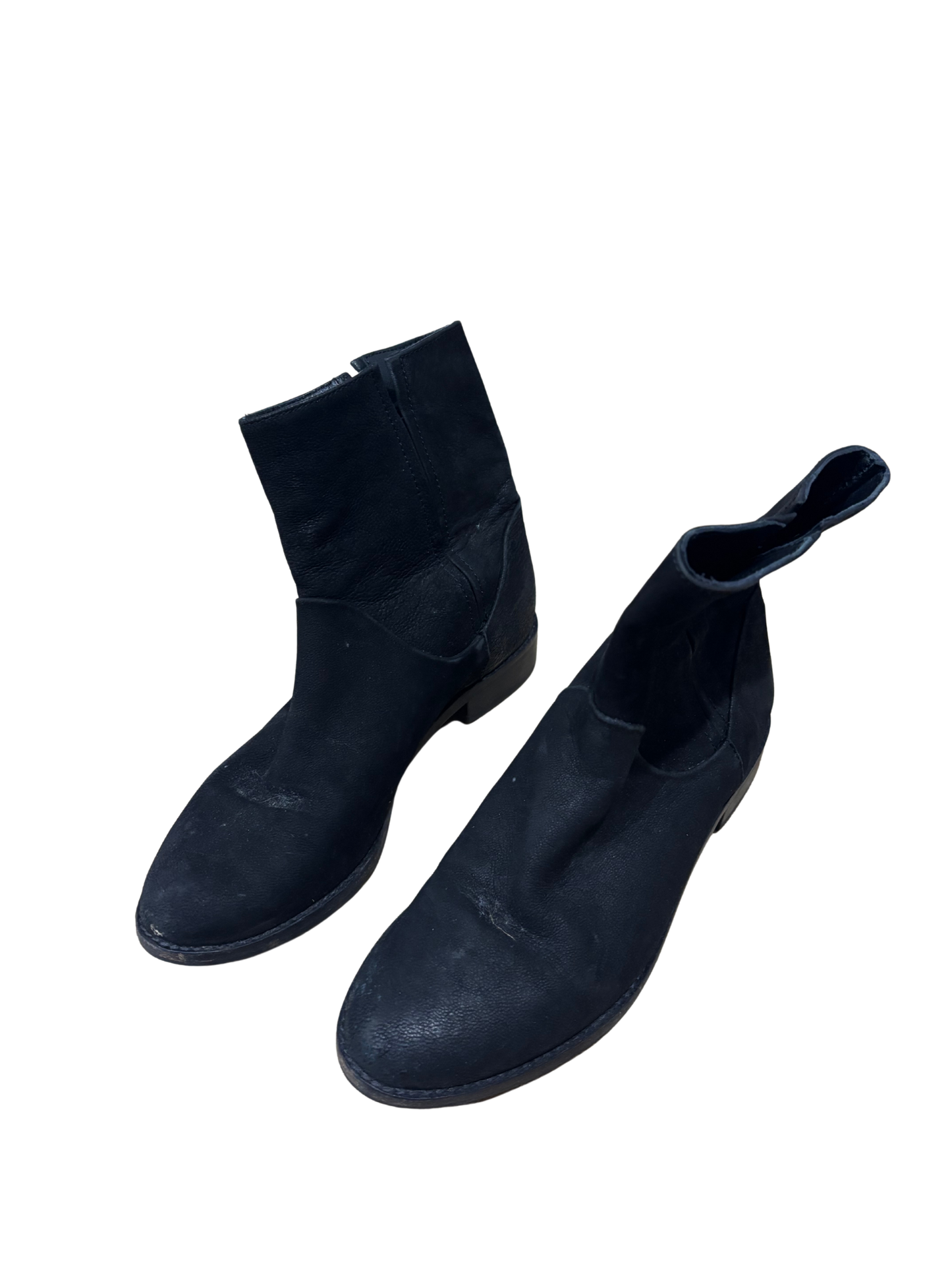 Black Suede Ankle Boots
