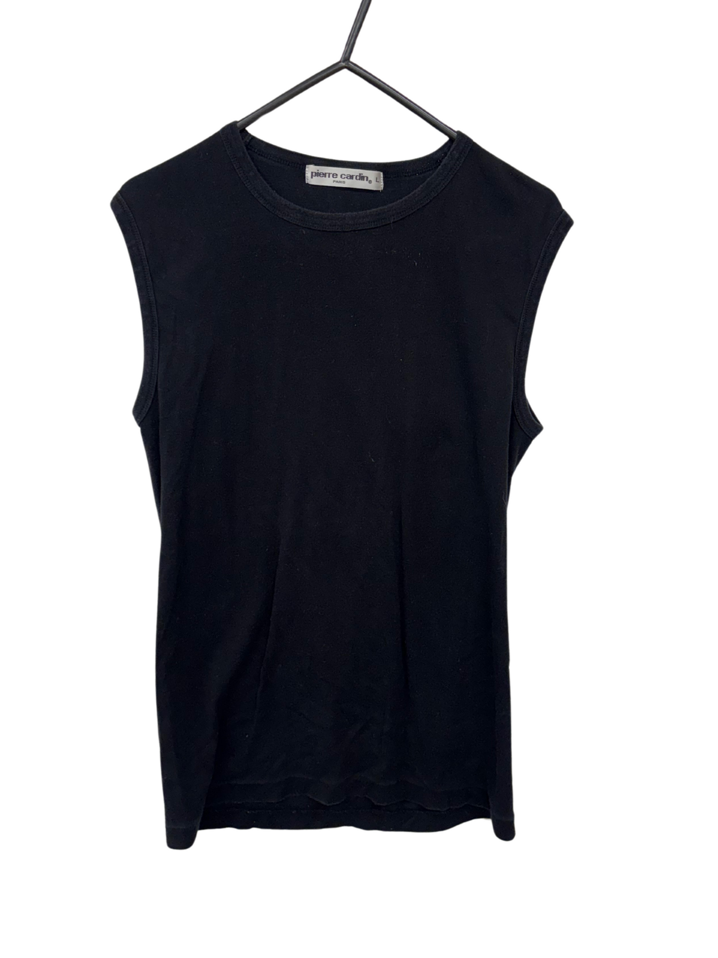 Black Singlet Top