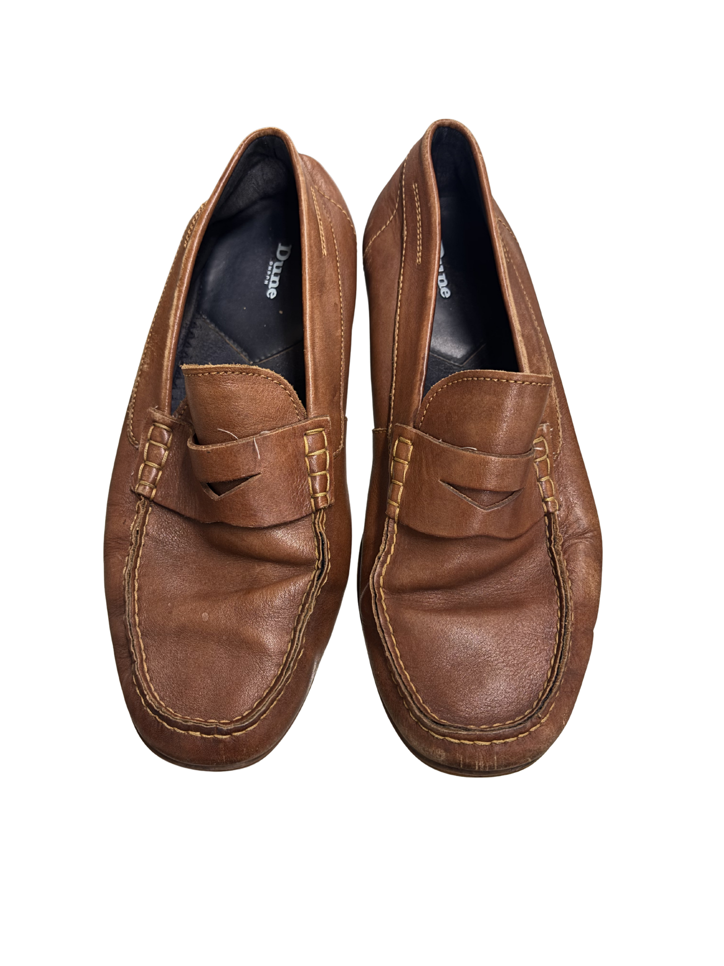 Light Brown Leather Loafers