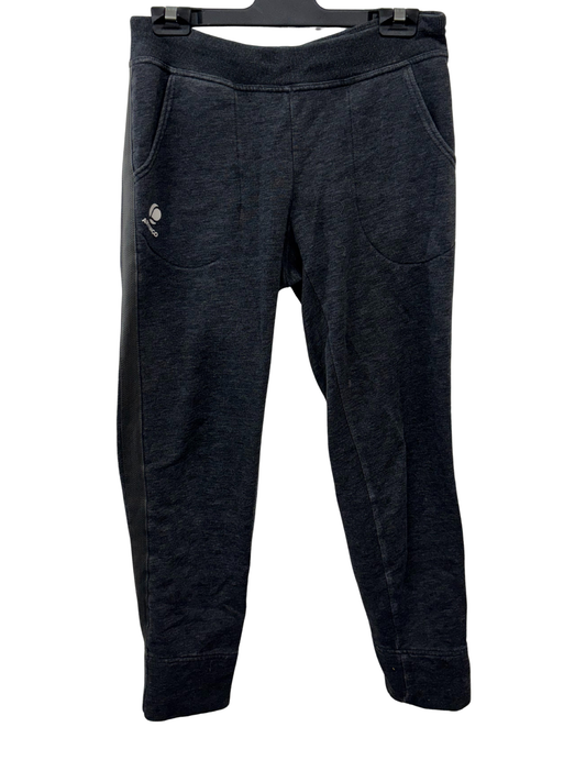 Grey Sweatpants with Zipper on Ankles