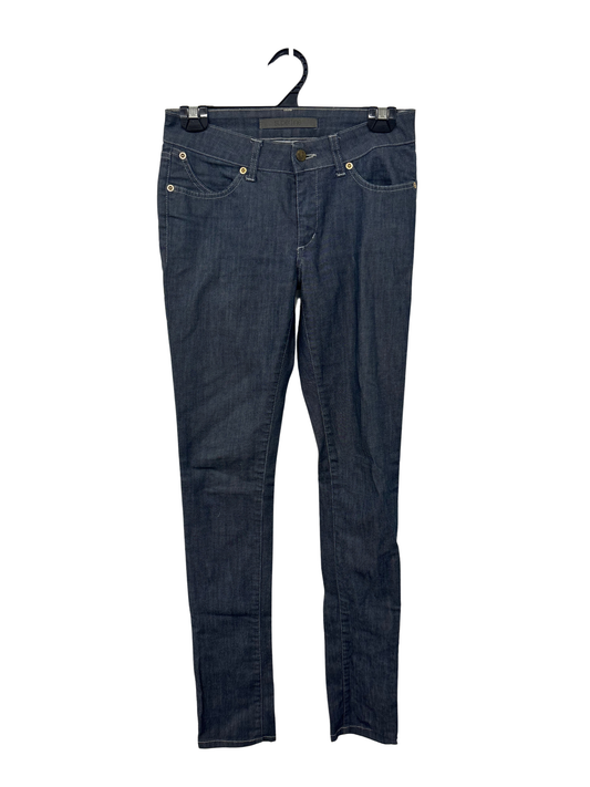 Dark Blue Denim Skinny Jeans