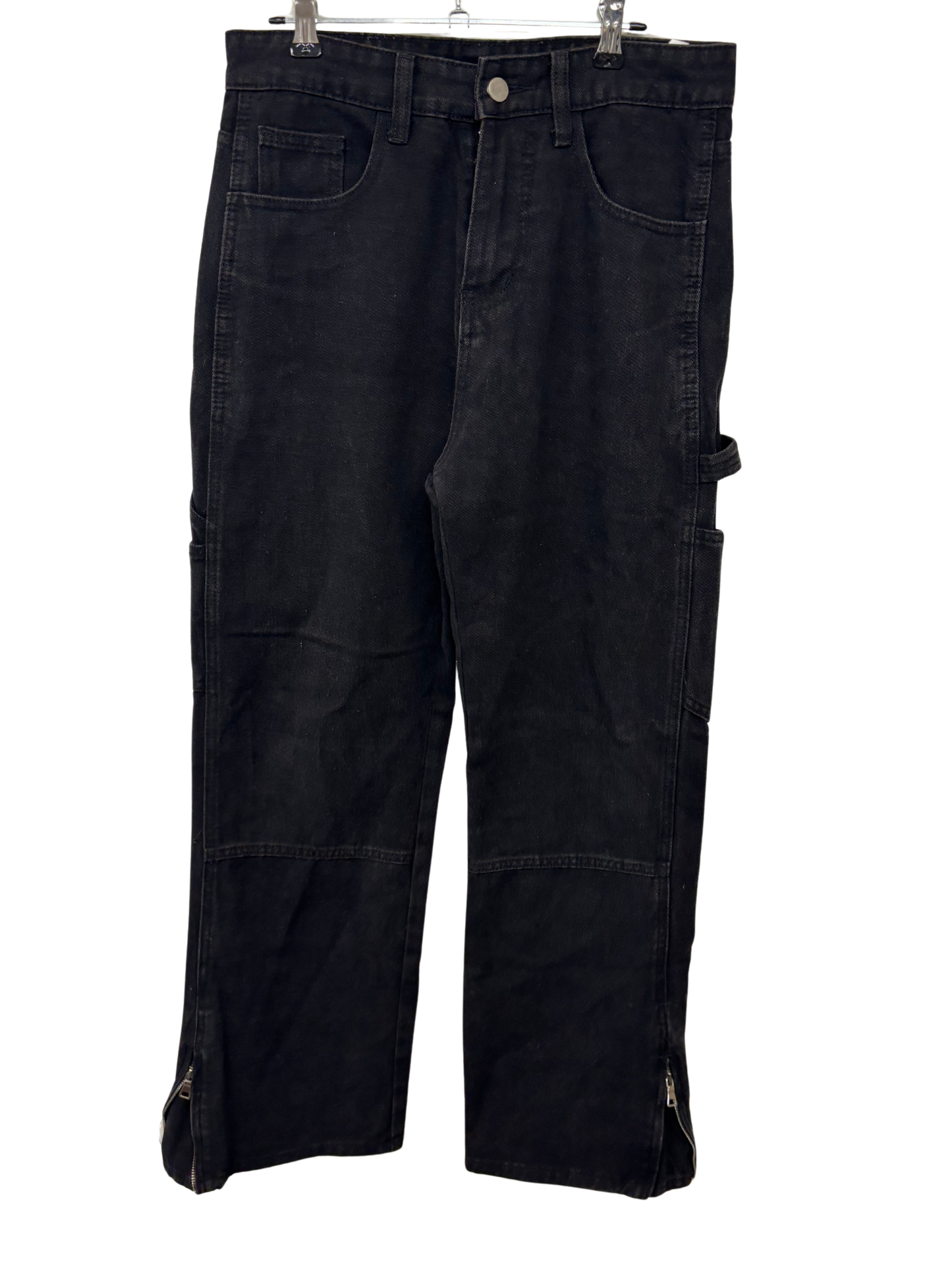 Black Highwaisted Cargo Pants
