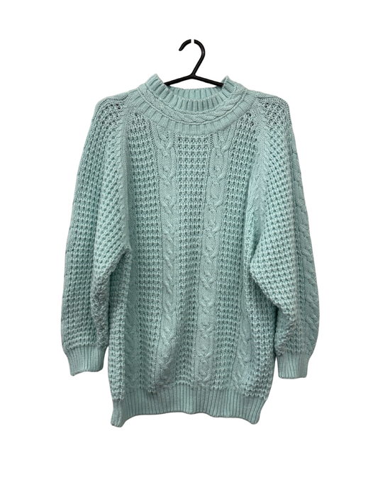 Turquoise Knit Sweater