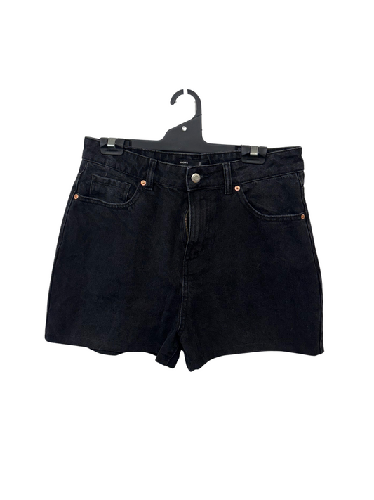 Black Highwaisted Denim Shorts #14