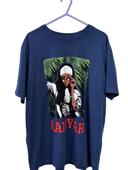 Blue Short Sleeve Shirt with Graphic