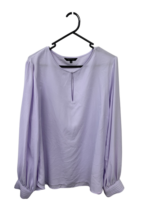 Light Purple Long Sleeve Top