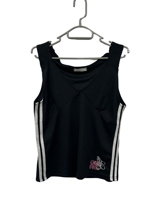 Black & White Sleeveless Cami/Tank