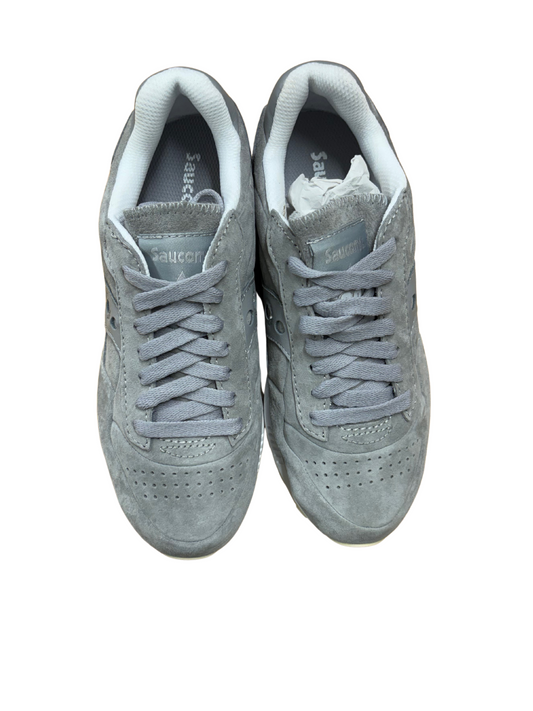 Grey Suede Lowcut Sneakers