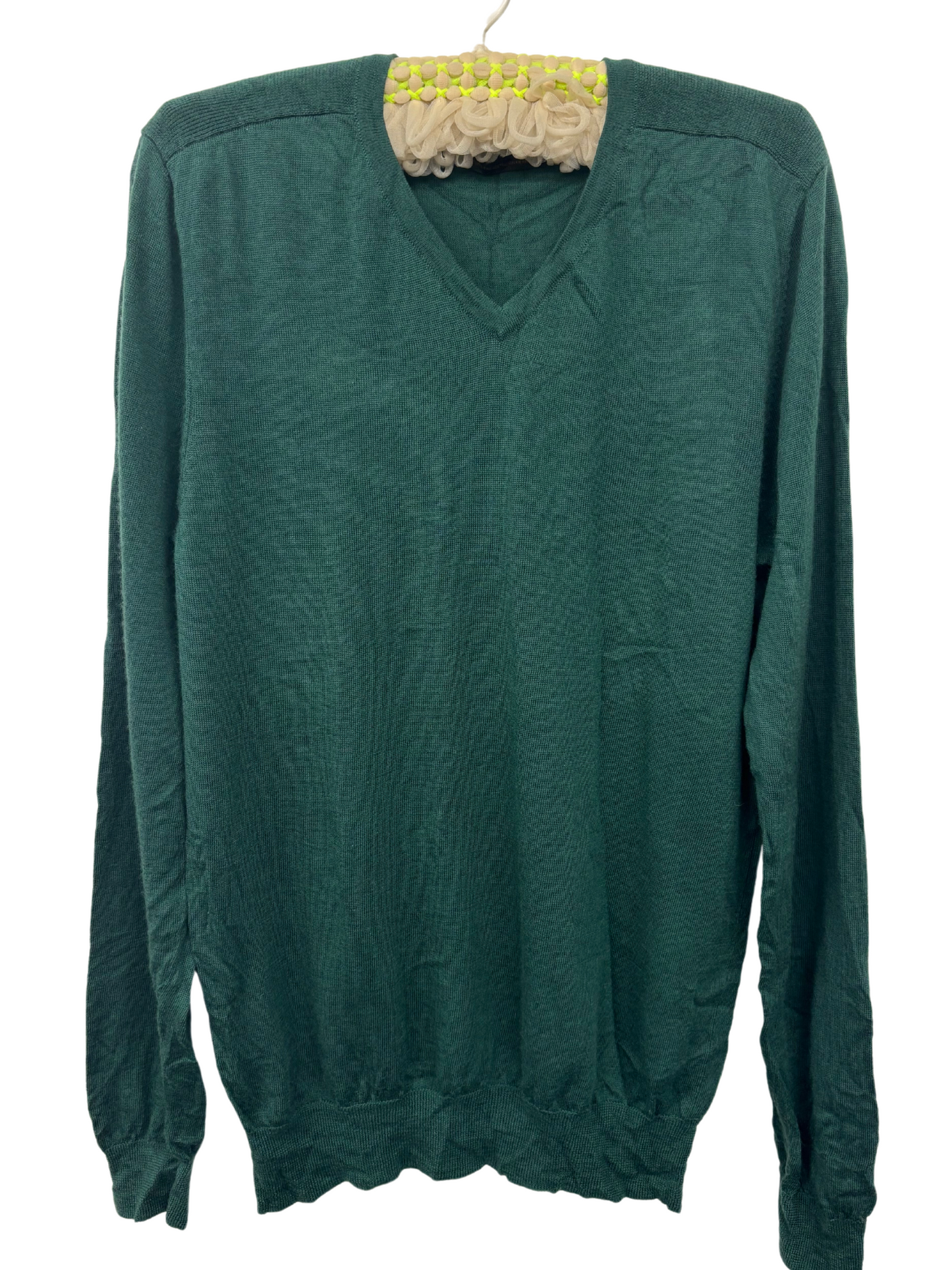 Green Long Sleeve Knit Jumper