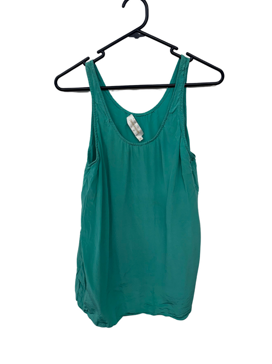 Teal Sleeveless Singlet Top