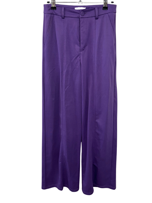 Purple Tailored Business Pants