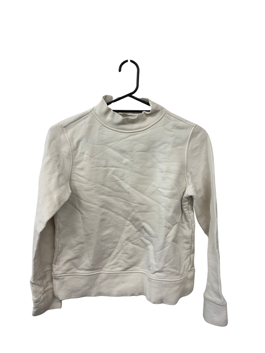 White Textured Sweater