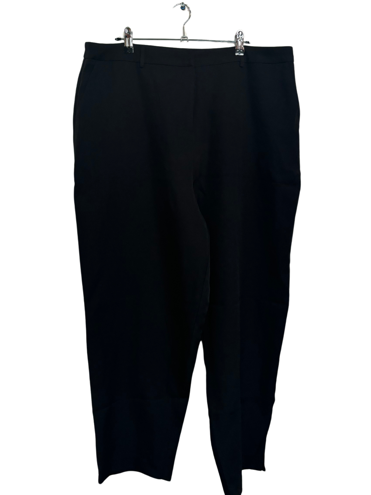 Black Tailored Tapered Pants