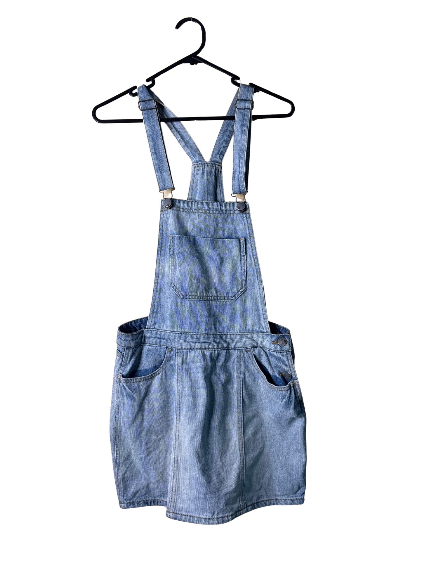Light Blue Denim Pinafore Overalls