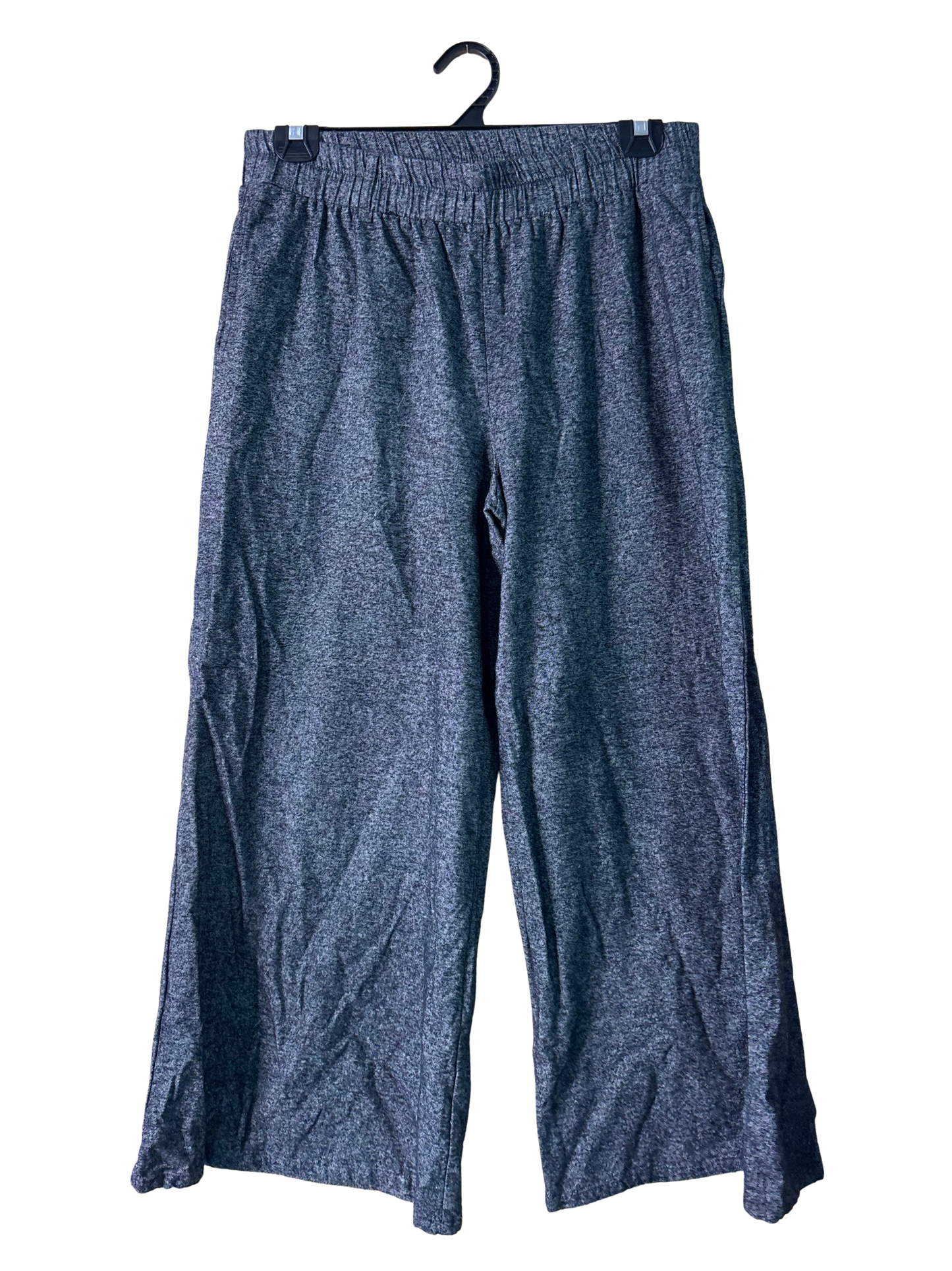 Dark Grey Marle Wide Leg Culotte Pants