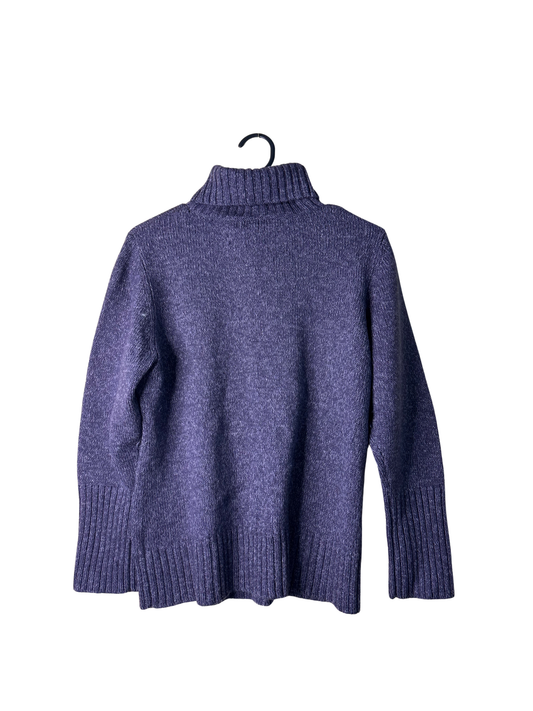 Purple Marle Turtleneck