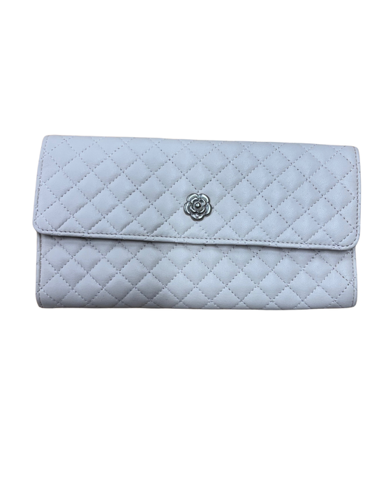 Light Pink/Cream Quilted Wallet