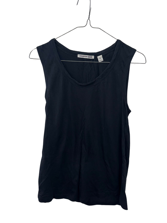 Black Singlet Top
