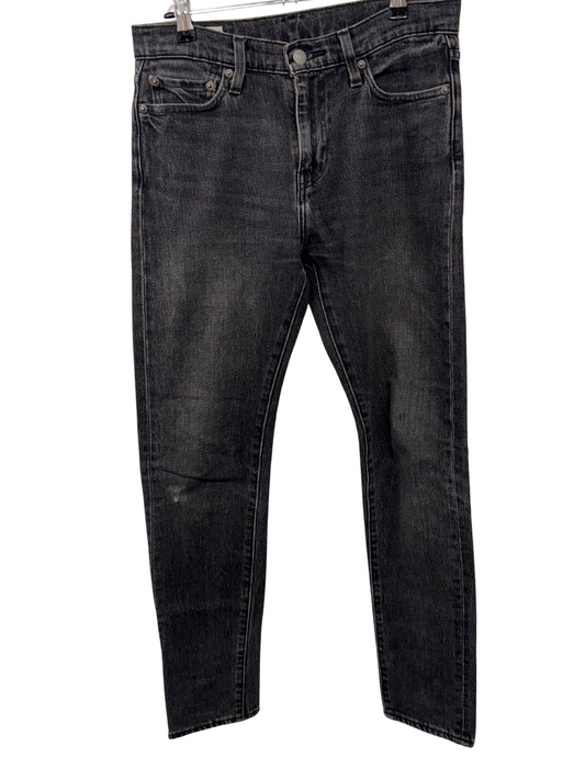 Black Tapered Jeans in '510' Style