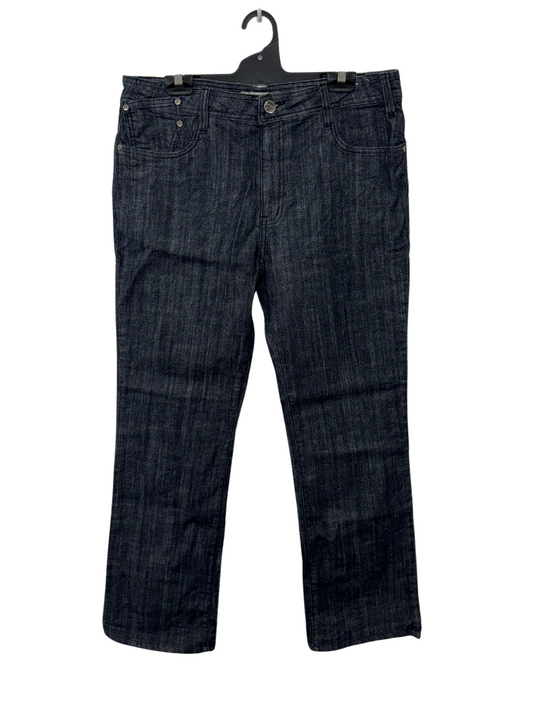 00s Dark Blue Mid-Rise Bootcut Denim Jeans