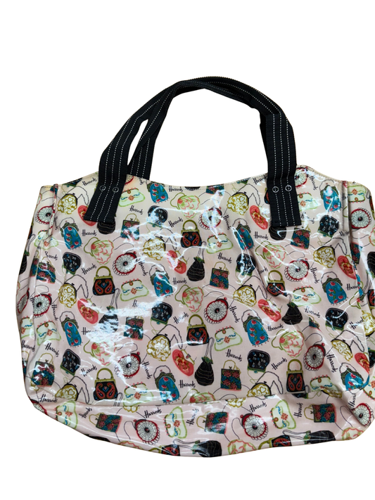 Pink with Handbag Print Bag