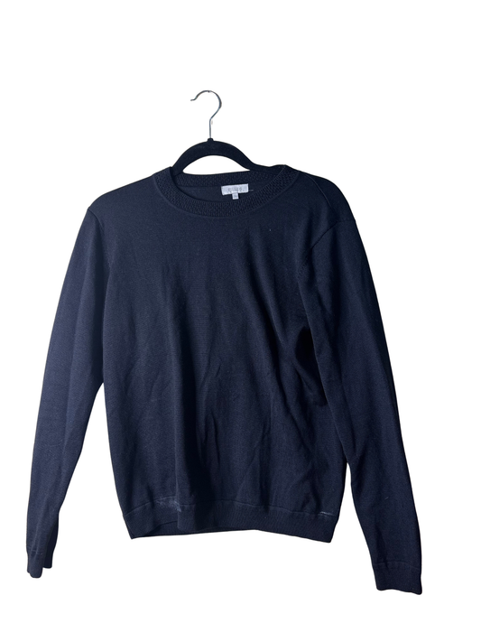 Black Long Sleeve Knit Jumper