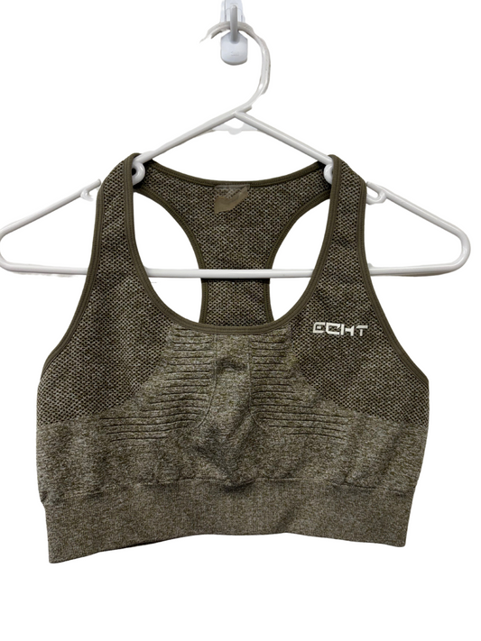 Green Marle Racer Back Sport Bra