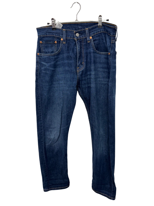 Dark Blue Denim Jeans in '502' Style