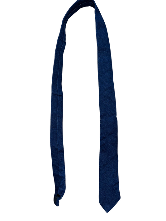 Dark Blue Denim Tie