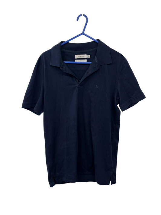 Dark Blue Short Sleeve Polo Shirt