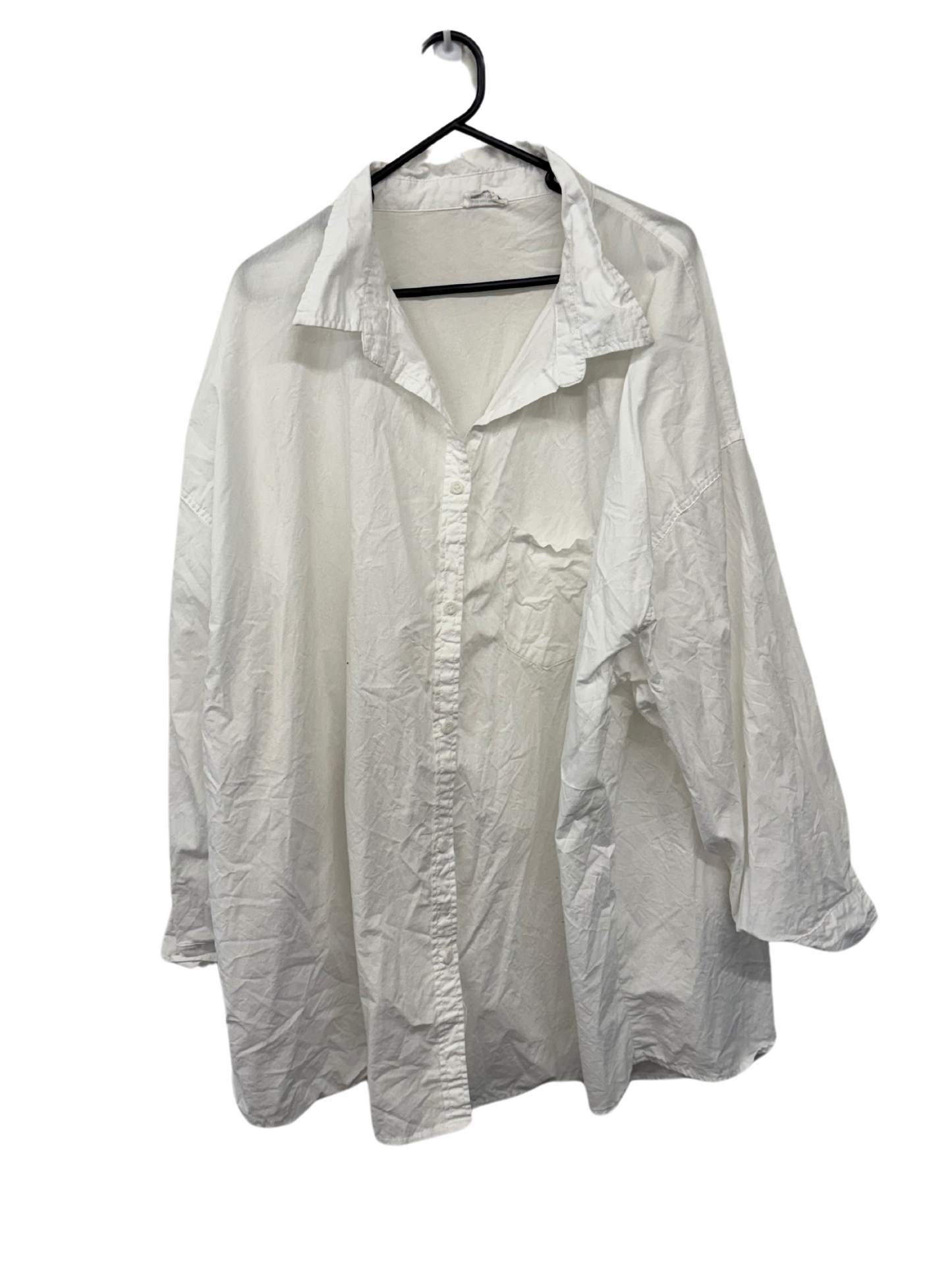 White Long Sleeve Button up Shirt