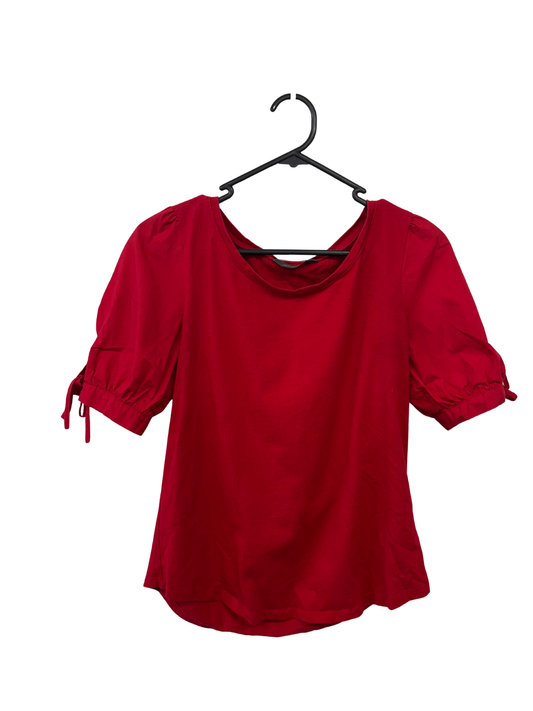 Red Short Sleeve Shirt