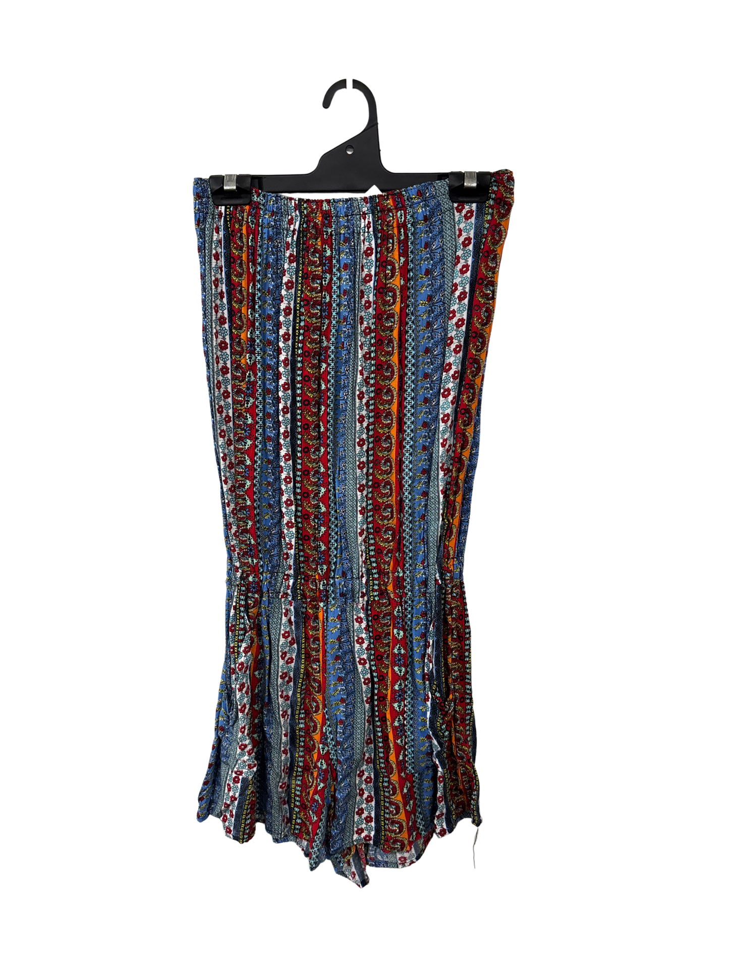 Multicolour Floral Patterned Sleeveless Romper