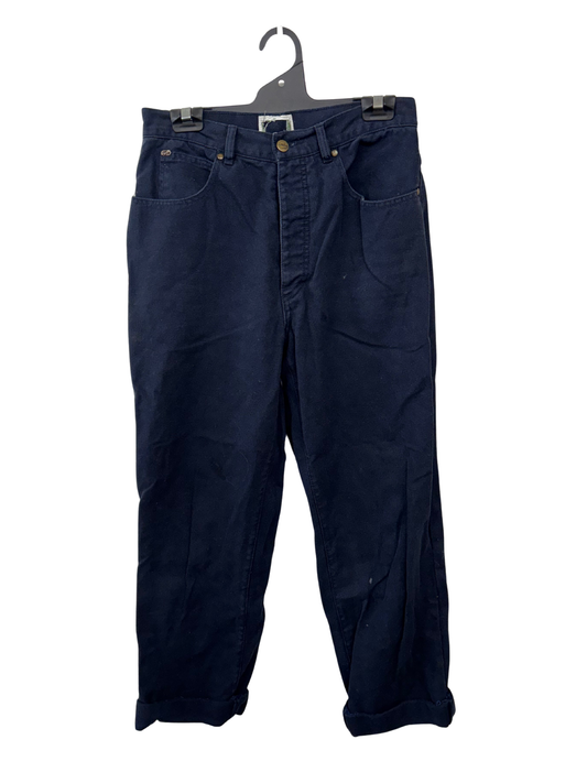 Vintage Dark Blue Highwaisted Jeans
