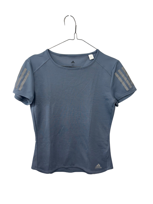 Light Blue Fitted Activewear T Shirt