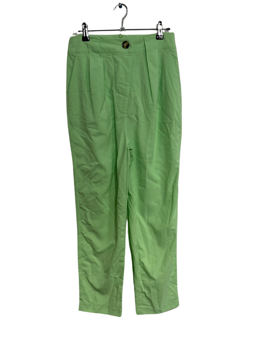 Lime Green Highwaisted Tapered Pants