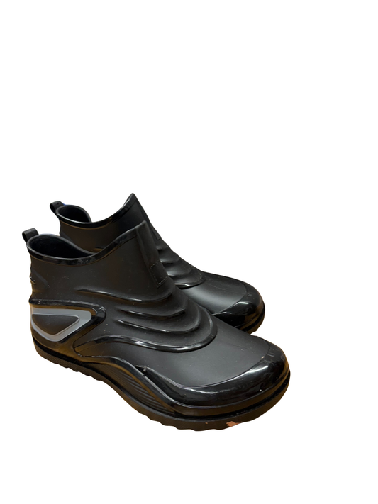 Black Lowcut Rubber Boots
